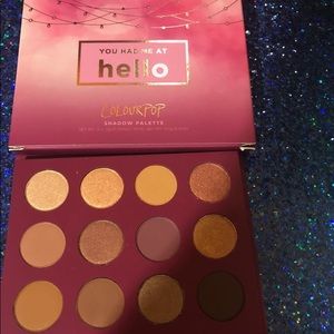 You had me at hello colourpop shadow palette